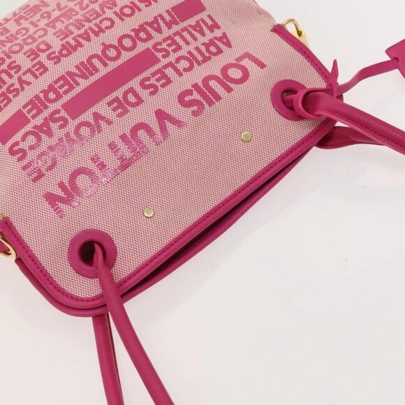 LOUIS VUITTON Cruise Line Rider Shoulder Bag Pink LV Auth - Picture 7 of 16